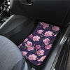 Purple Pink Flowers Car Floor Mats