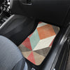 Abstract Diagonal Car Floor Mats