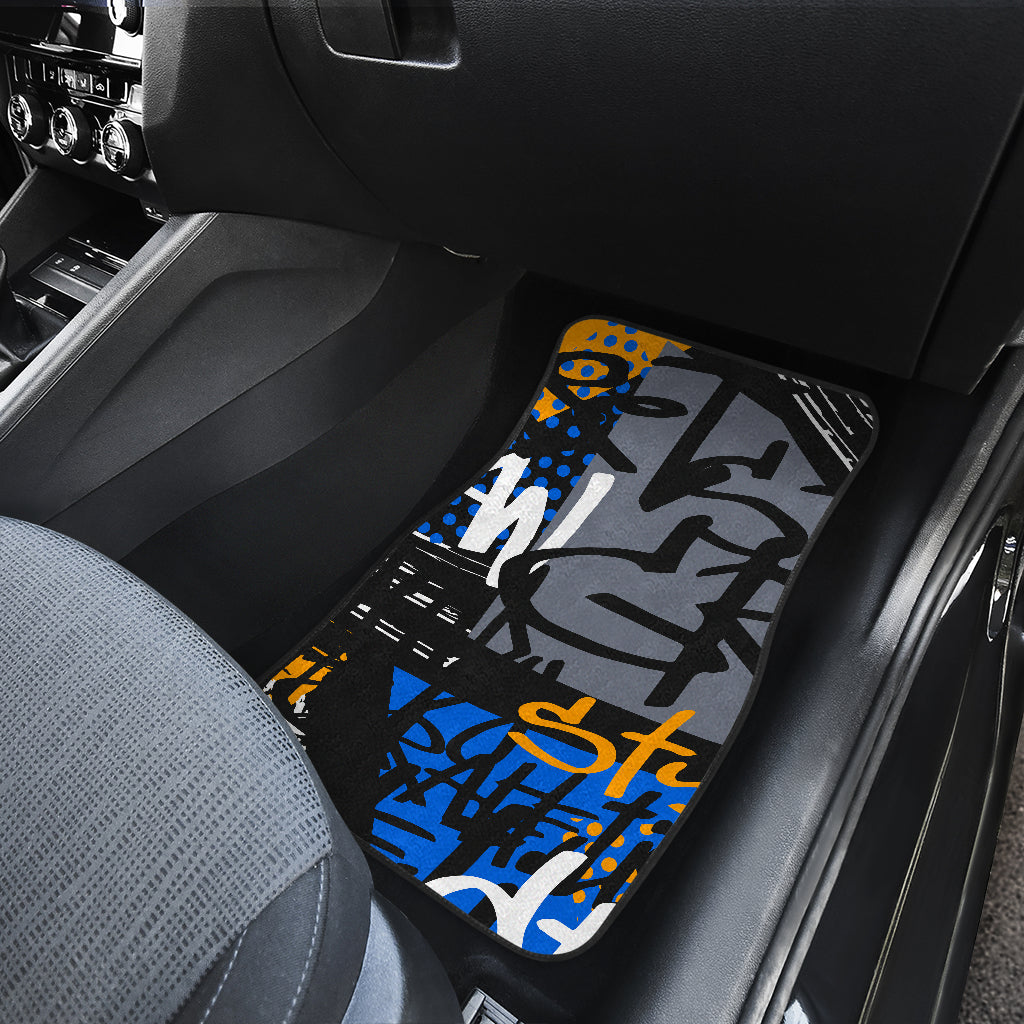 Urban Graffiti Car Floor Mats