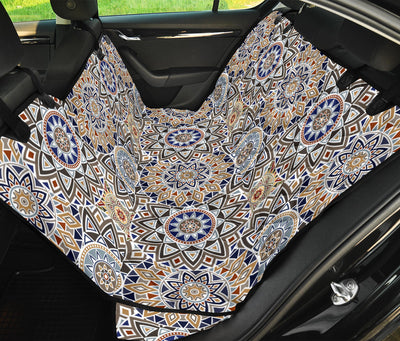 Mandalas Car Back Seat Pet Cover