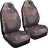 Abstract Floral Car Seat Covers