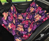 Colorful Flowers Car Back Seat Pet Cover