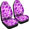 Purple Feathers Car Seat Covers