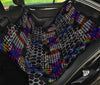 Honeycomb Abstract Car Back Seat Pet Cover