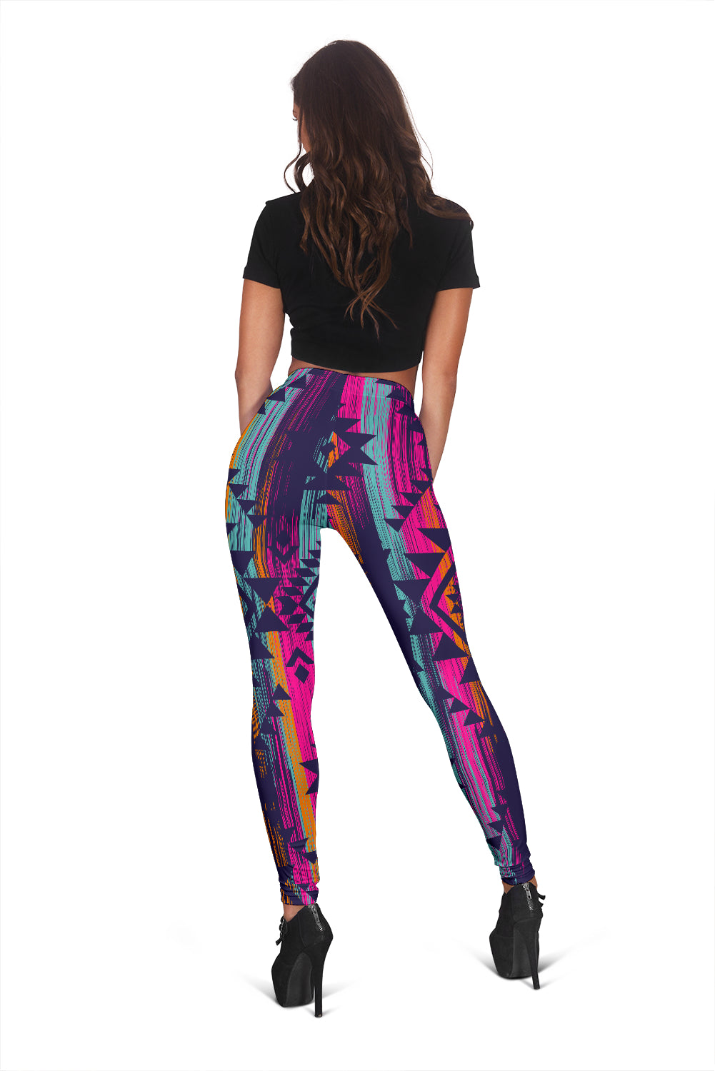 Colorful Boho Aztec Leggings