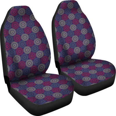 Abstract Dot Circles Car Seat Covers