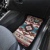 Brown Boho Aztec Car Floor mats