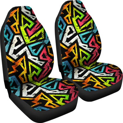 Colorful Abstract Car Seat Covers