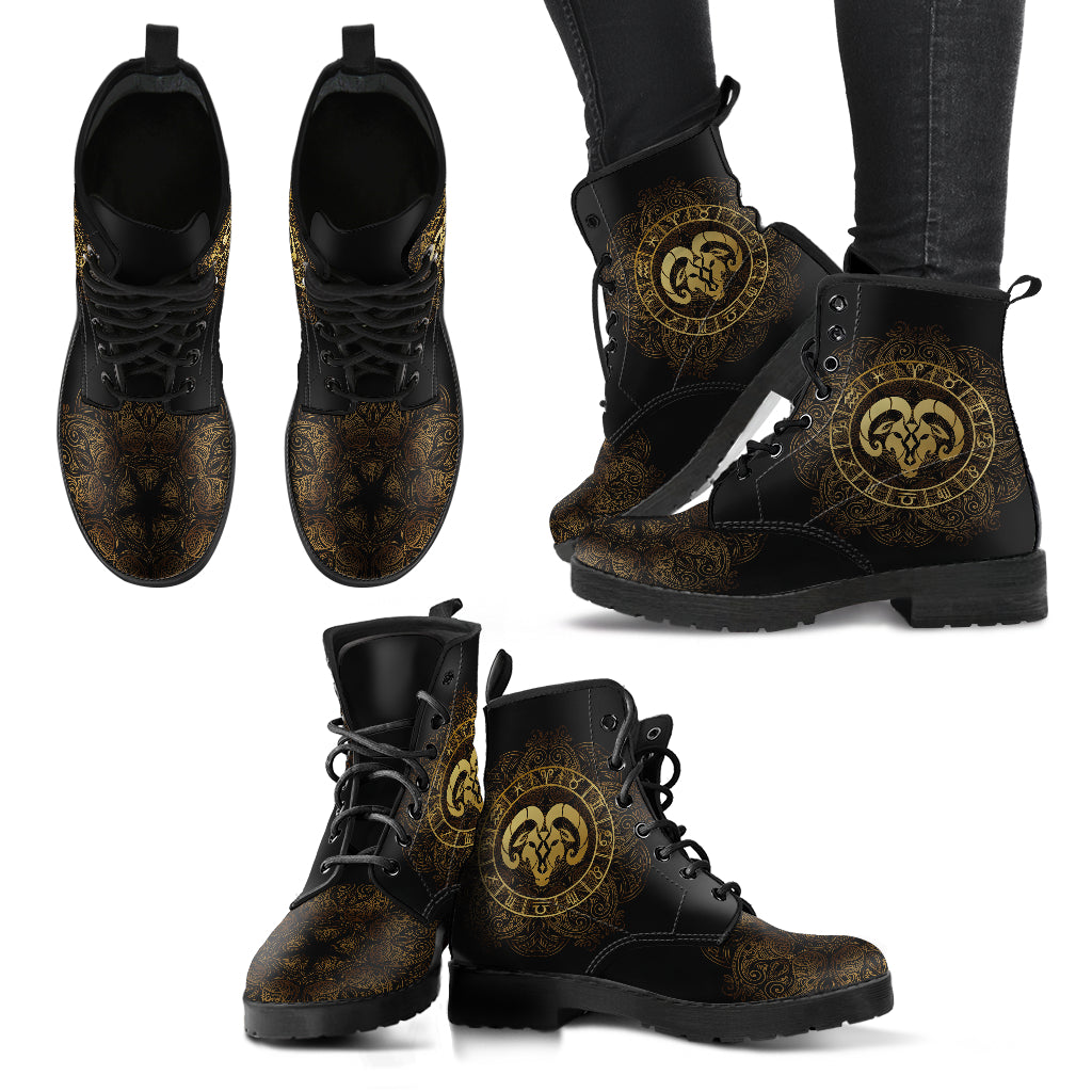Aries Zodiac Boots