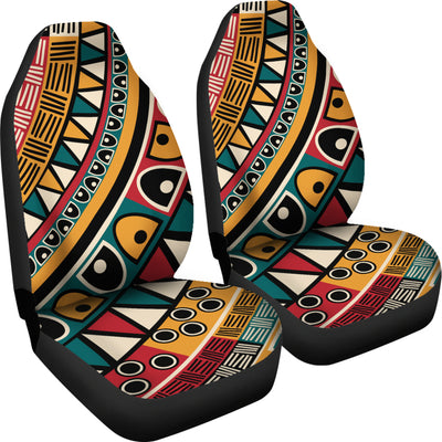 Brown Tribal Mandala Car Seat Covers