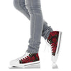 Red Roses High Top Shoes