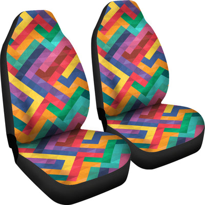 Colorful Abstract Car Seat Covers