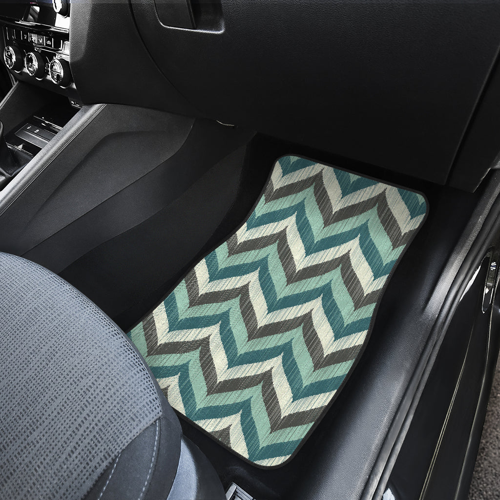 Curvy Zig Zag Car Floor Mats