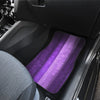 Purple Stripes Car Floor Mats