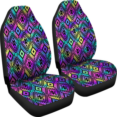 Neon Ethnic Car Seat Covers