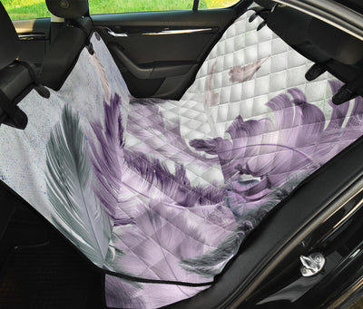 Feathers Car Back Seat Pet Cover