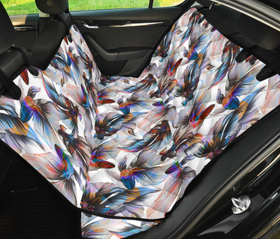 Colorful Fish Car Back Seat Pet Cover