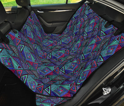 Ethnic Tribal Car Back Seat Pet Cover