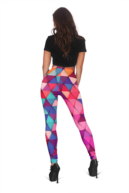 Colorful Triangles Leggings