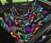 Colorful Plants Car Back Seat Pet Cover