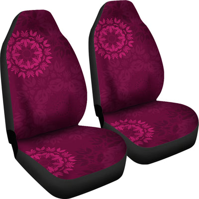 Magenta Mandalas Car Seat Covers
