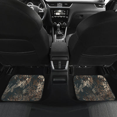 Green Leaves Car Floor Mats