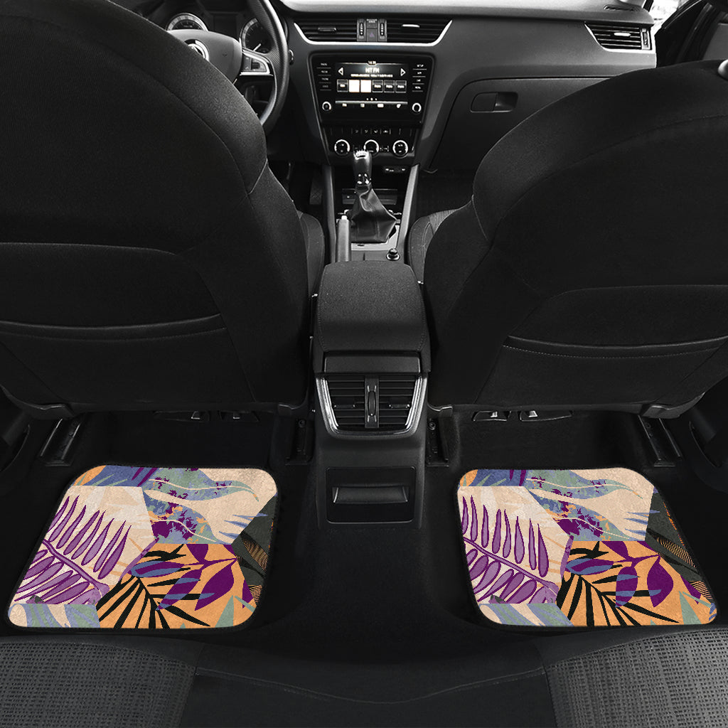 Floral Honeycomb Car Floor Mats