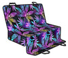 Colorful Weed Plant Car Back Seat Pet Cover