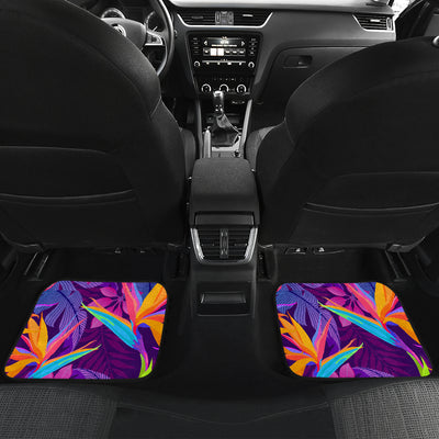 Colorful Plants Car Floor Mats