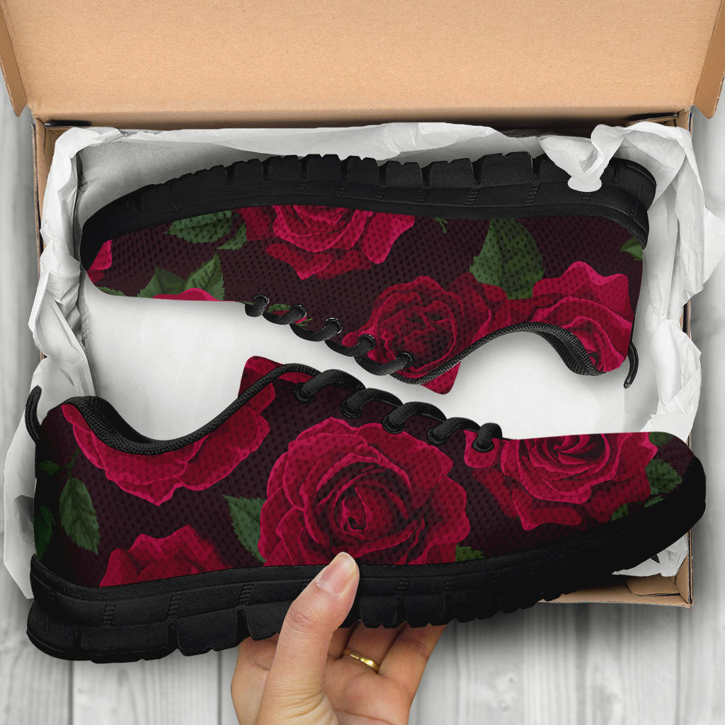Red Roses Sneakers