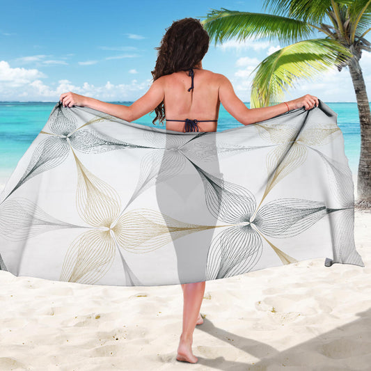 Abstract Triangular Pattern Sarong