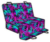 Colorful Neon Plants Car Back Seat Pet Cover