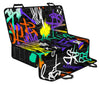 Colorful Graffiti Car Back Seat Pet Cover