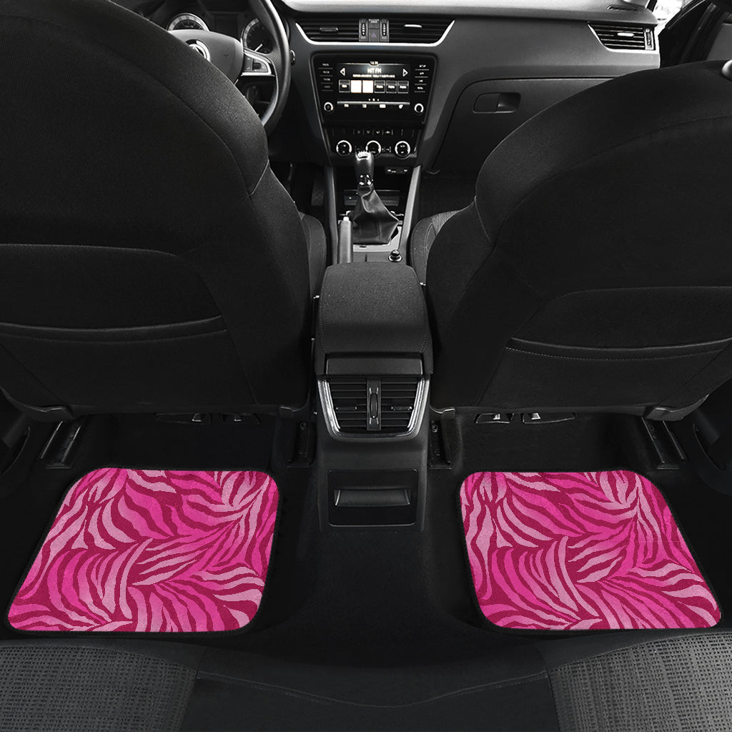Pink Abstract Car Floor Mats