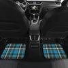 Blue Plaid Car Floor Mats