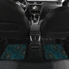 Dark Blossom Pattern Car Floor Mats