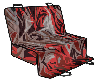 Abstract Tribal Car Back Seat Pet Cover