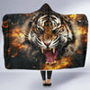 Roaring Tiger Hooded Blanket