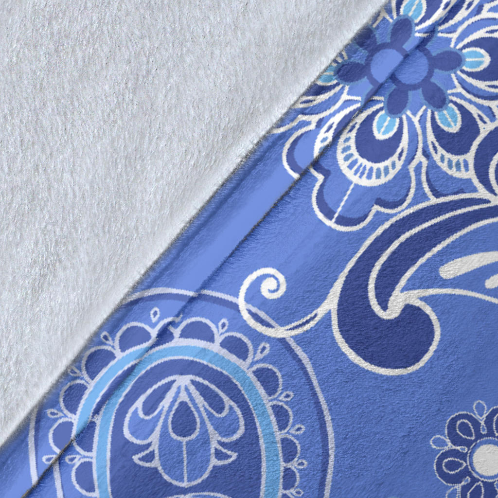 Purple Butterflies Decor Blanket