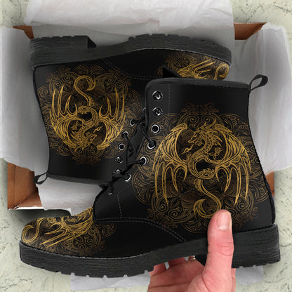 Dragon Mandala Boots