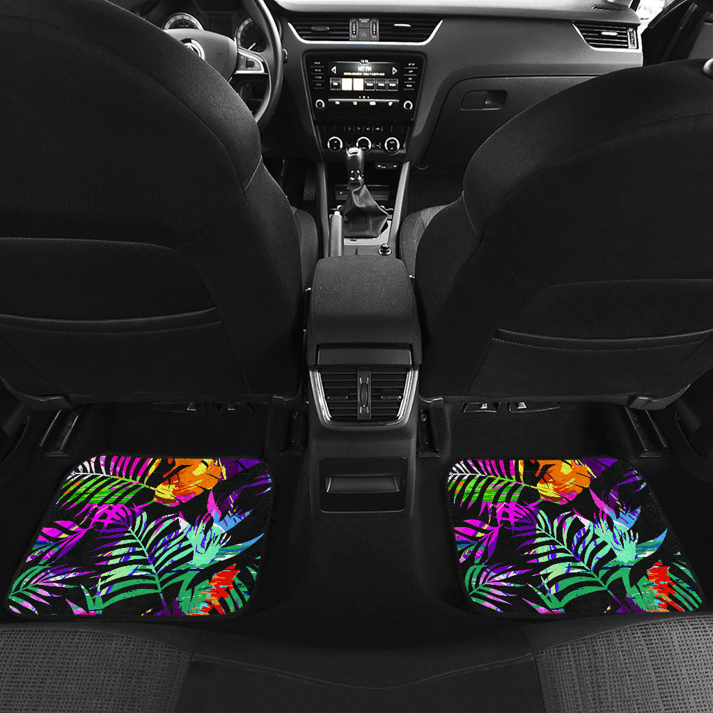 Colorful Plants Car Floor Mats