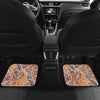 Brown Elegant Decor Car Floor Mats