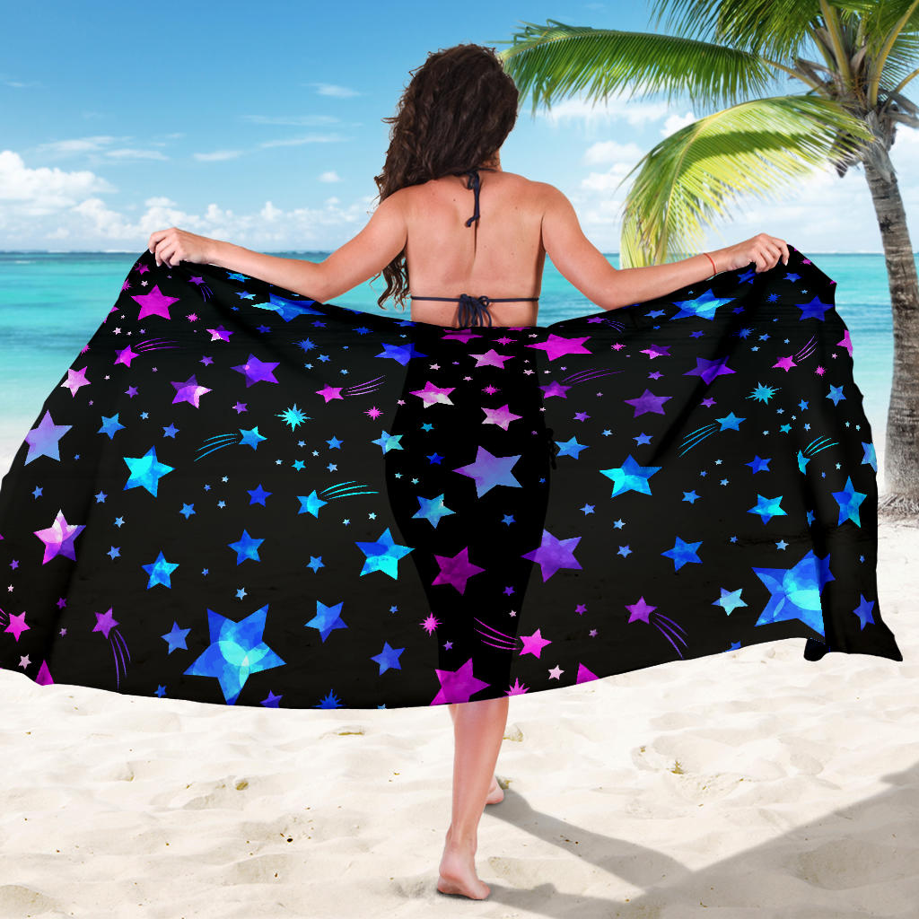 Pink & Purple Stars Sarong