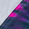 Colorful Neon Tie Dye Blanket