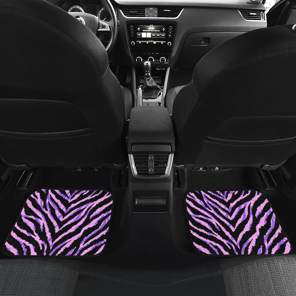 Pink Animal Print Car Floor Mats
