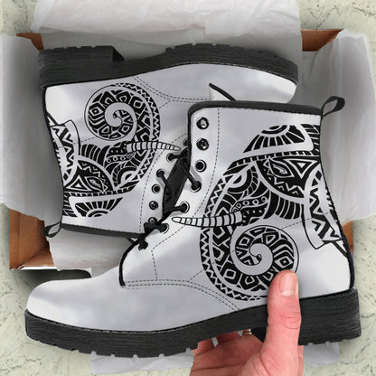 Elephant Tribal Maori Boots
