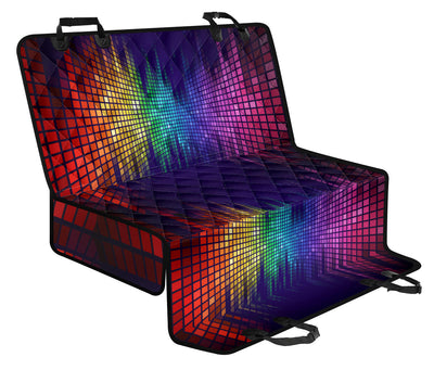 Colorful Equalizer Car BackSeat Pet Cover