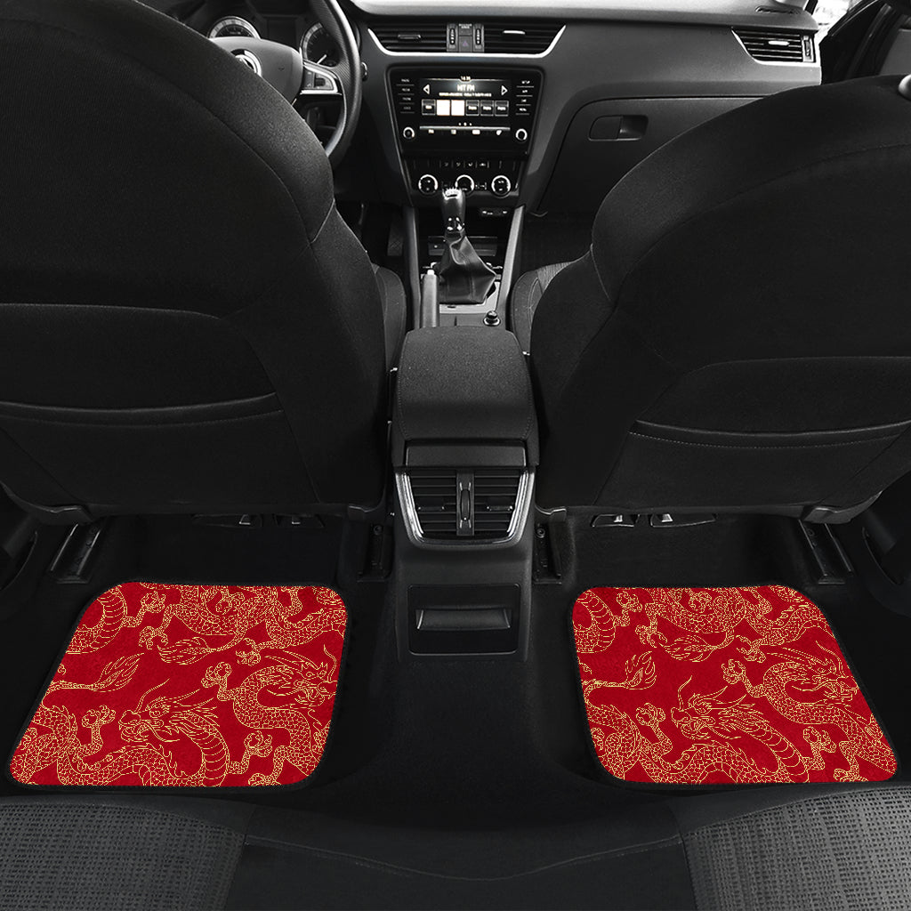 Red Dragon Car Floor Mats