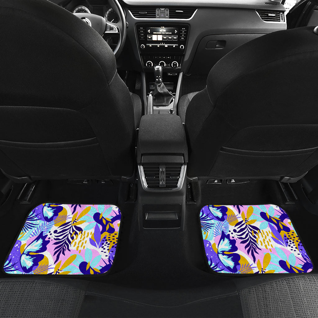 Colorful Floral Car Floor Mats