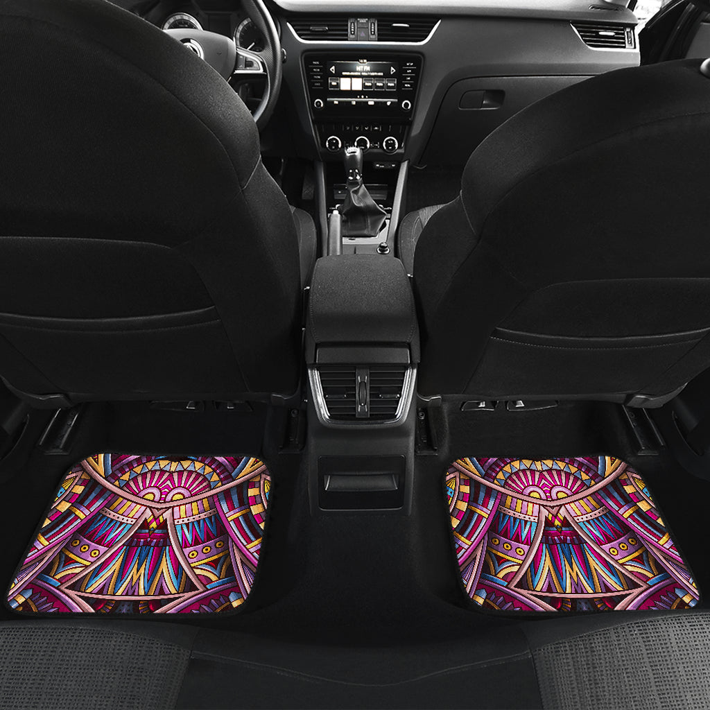 Colorful Tribal Pattern Car Floor Mats